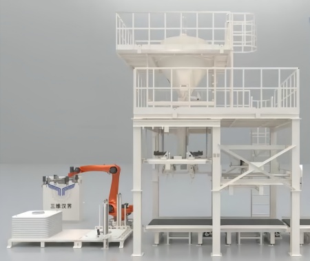 四袋系全自动吨袋包装机